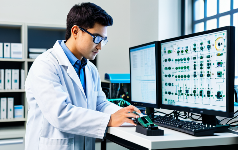 Licensed Robotics Engineer in a Lab**
"A licensed robotics engineer, fully clothed in a clean lab coat and safety glasses, is working on a complex robotic arm in a modern, well-lit laboratory. Various circuit boards, tools, and monitors with code are visible in the background. The engineer is focused and precise, with a confident expression. Perfect anatomy, correct proportions, natural pose, well-formed hands, proper finger count, professional lighting, safe for work, appropriate content, fully clothed, professional, family-friendly."
**